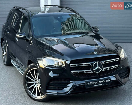 Черный Мерседес ГЛС-Класс, объемом двигателя 3.98 л и пробегом 131 тыс. км за 113000 $, фото 1 на Automoto.ua