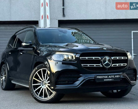 Черный Мерседес ГЛС-Класс, объемом двигателя 3.98 л и пробегом 131 тыс. км за 113000 $, фото 2 на Automoto.ua
