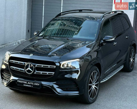 Черный Мерседес ГЛС-Класс, объемом двигателя 3.98 л и пробегом 131 тыс. км за 109000 $, фото 8 на Automoto.ua