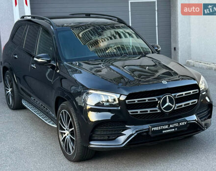 Черный Мерседес ГЛС-Класс, объемом двигателя 3.98 л и пробегом 131 тыс. км за 109000 $, фото 10 на Automoto.ua