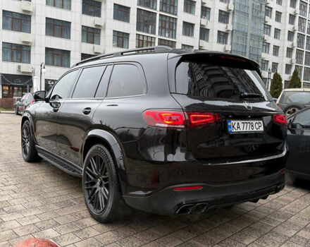 Черный Мерседес ГЛС-Класс, объемом двигателя 3.98 л и пробегом 74 тыс. км за 102900 $, фото 5 на Automoto.ua