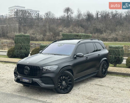 Черный Мерседес ГЛС-Класс, объемом двигателя 3.98 л и пробегом 73 тыс. км за 99000 $, фото 2 на Automoto.ua