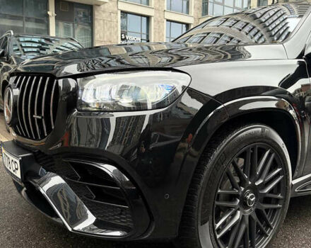 Черный Мерседес ГЛС-Класс, объемом двигателя 3.98 л и пробегом 74 тыс. км за 102900 $, фото 4 на Automoto.ua