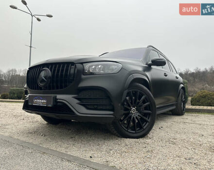 Черный Мерседес ГЛС-Класс, объемом двигателя 3.98 л и пробегом 73 тыс. км за 99000 $, фото 1 на Automoto.ua