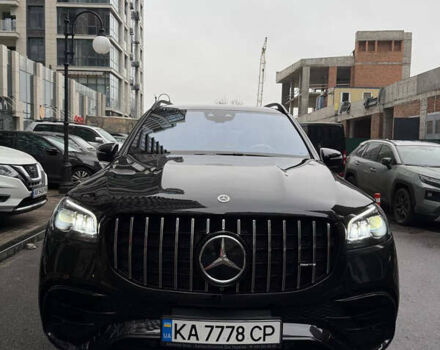 Черный Мерседес ГЛС-Класс, объемом двигателя 3.98 л и пробегом 74 тыс. км за 102900 $, фото 1 на Automoto.ua