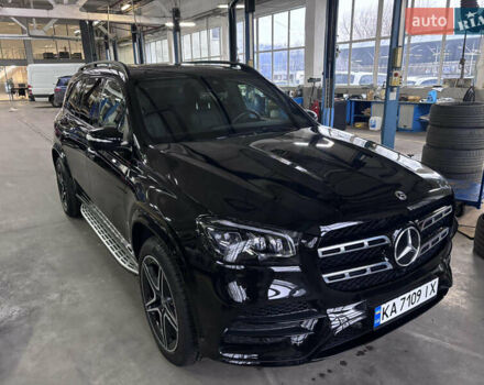 Черный Мерседес ГЛС-Класс, объемом двигателя 2.93 л и пробегом 70 тыс. км за 95000 $, фото 1 на Automoto.ua