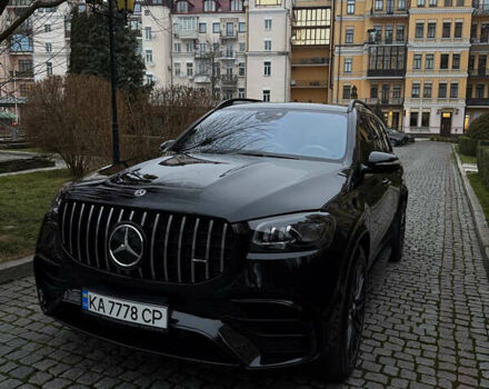 Черный Мерседес ГЛС-Класс, объемом двигателя 3.98 л и пробегом 74 тыс. км за 102900 $, фото 7 на Automoto.ua