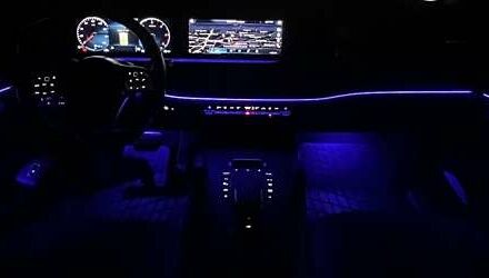 Черный Мерседес ГЛС-Класс, объемом двигателя 2.93 л и пробегом 79 тыс. км за 94499 $, фото 8 на Automoto.ua