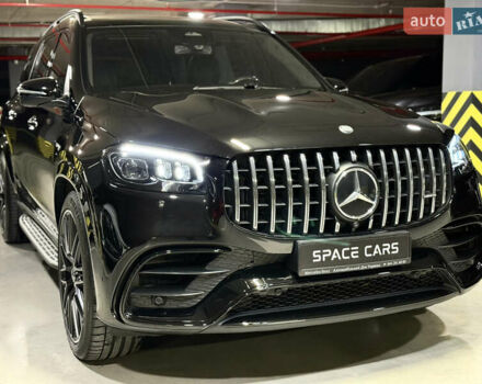 Черный Мерседес ГЛС-Класс, объемом двигателя 3.98 л и пробегом 14 тыс. км за 209900 $, фото 7 на Automoto.ua