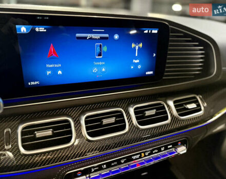 Черный Мерседес ГЛС-Класс, объемом двигателя 3.98 л и пробегом 14 тыс. км за 209900 $, фото 24 на Automoto.ua