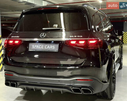 Черный Мерседес ГЛС-Класс, объемом двигателя 3.98 л и пробегом 14 тыс. км за 209900 $, фото 14 на Automoto.ua