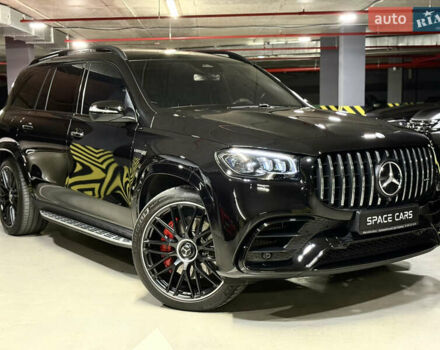 Черный Мерседес ГЛС-Класс, объемом двигателя 3.98 л и пробегом 14 тыс. км за 209900 $, фото 3 на Automoto.ua