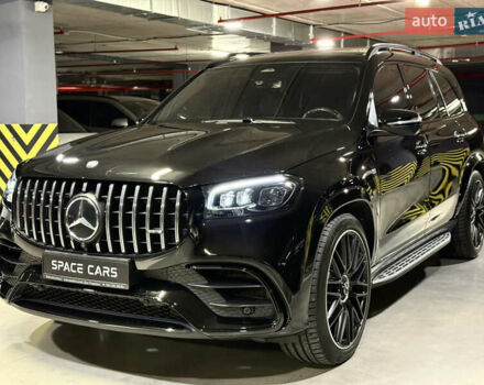 Черный Мерседес ГЛС-Класс, объемом двигателя 3.98 л и пробегом 14 тыс. км за 209900 $, фото 6 на Automoto.ua