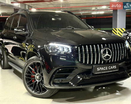 Черный Мерседес ГЛС-Класс, объемом двигателя 3.98 л и пробегом 14 тыс. км за 209900 $, фото 1 на Automoto.ua