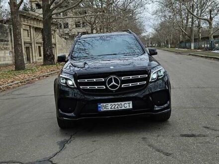 Черный Мерседес ГЛС-Класс, объемом двигателя 3 л и пробегом 45 тыс. км за 52500 $, фото 1 на Automoto.ua