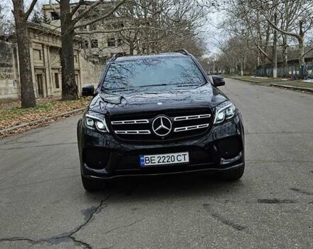 Черный Мерседес ГЛС-Класс, объемом двигателя 3 л и пробегом 45 тыс. км за 52500 $, фото 1 на Automoto.ua