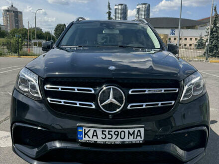 Мерседес ГЛС-Класс 2016 у Києві на Automoto.ua Чорний Мерседес ГЛС-Класс, об'ємом двигуна 4.66 л та пробігом 135 тис. км за 43000 $, фото 1 на Automoto.ua