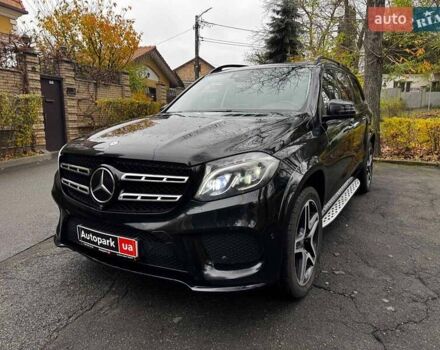 Черный Мерседес ГЛС-Класс, объемом двигателя 4.7 л и пробегом 97 тыс. км за 46670 $, фото 1 на Automoto.ua