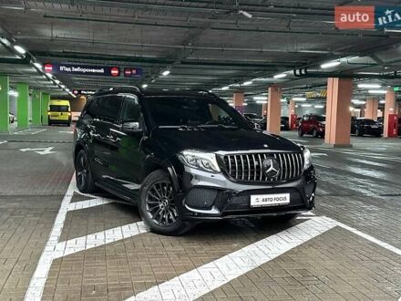 Черный Мерседес ГЛС-Класс, объемом двигателя 4.66 л и пробегом 265 тыс. км за 41990 $, фото 1 на Automoto.ua