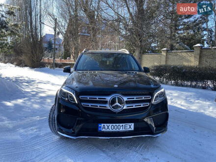 Черный Мерседес ГЛС-Класс, объемом двигателя 2.99 л и пробегом 103 тыс. км за 45000 $, фото 1 на Automoto.ua