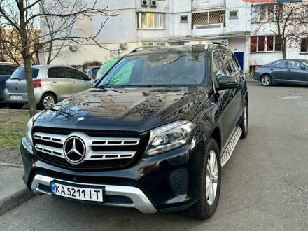 Мерседес ГЛС-Класс 2016 у Києві на Automoto.ua Чорний Мерседес ГЛС-Класс, об'ємом двигуна 3 л та пробігом 155 тис. км за 28500 $, фото 1 на Automoto.ua