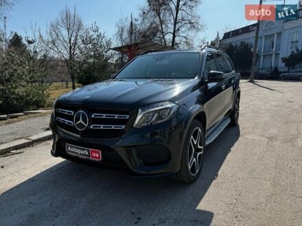Черный Мерседес ГЛС-Класс, объемом двигателя 4.7 л и пробегом 97 тыс. км за 47090 $, фото 1 на Automoto.ua