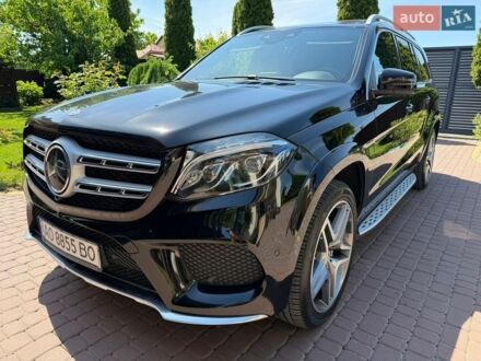 Черный Мерседес ГЛС-Класс, объемом двигателя 2.99 л и пробегом 219 тыс. км за 39900 $, фото 1 на Automoto.ua