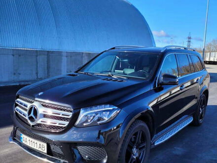 Мерседес ГЛС-Класс 2017 у Києві на Automoto.ua Чорний Мерседес ГЛС-Класс, об'ємом двигуна 3 л та пробігом 168 тис. км за 39900 $, фото 1 на Automoto.ua
