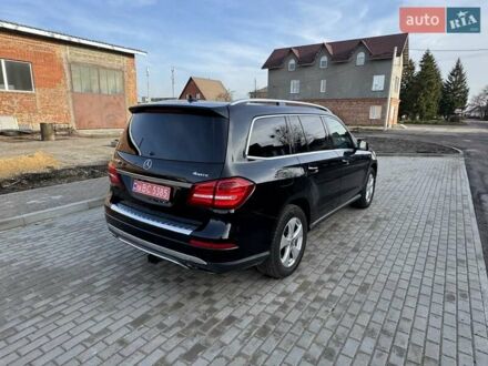 Черный Мерседес ГЛС-Класс, объемом двигателя 3 л и пробегом 75 тыс. км за 21900 $, фото 1 на Automoto.ua