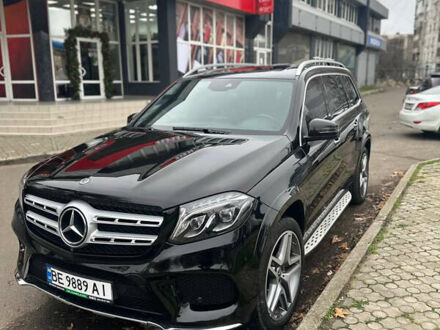 Черный Мерседес ГЛС-Класс, объемом двигателя 3 л и пробегом 125 тыс. км за 45700 $, фото 1 на Automoto.ua