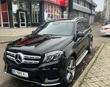 Черный Мерседес ГЛС-Класс, объемом двигателя 3 л и пробегом 125 тыс. км за 45700 $, фото 1 на Automoto.ua
