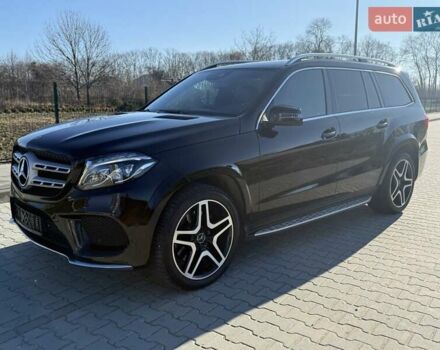 Черный Мерседес ГЛС-Класс, объемом двигателя 2.99 л и пробегом 225 тыс. км за 39900 $, фото 1 на Automoto.ua