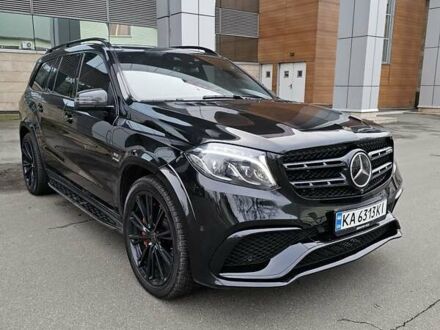 Черный Мерседес ГЛС-Класс, объемом двигателя 5.46 л и пробегом 109 тыс. км за 37600 $, фото 1 на Automoto.ua
