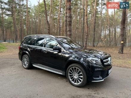 Черный Мерседес ГЛС-Класс, объемом двигателя 3 л и пробегом 189 тыс. км за 36500 $, фото 1 на Automoto.ua