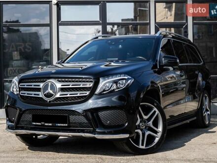Черный Мерседес ГЛС-Класс, объемом двигателя 4.66 л и пробегом 137 тыс. км за 36950 $, фото 1 на Automoto.ua