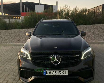 Черный Мерседес ГЛС-Класс, объемом двигателя 5.46 л и пробегом 107 тыс. км за 33999 $, фото 1 на Automoto.ua