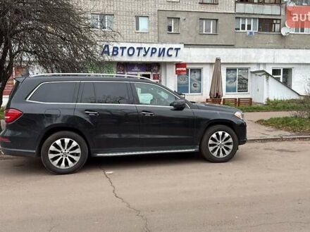 Черный Мерседес ГЛС-Класс, объемом двигателя 3 л и пробегом 235 тыс. км за 29000 $, фото 1 на Automoto.ua