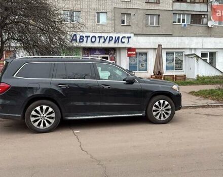 Черный Мерседес ГЛС-Класс, объемом двигателя 3 л и пробегом 235 тыс. км за 29000 $, фото 1 на Automoto.ua