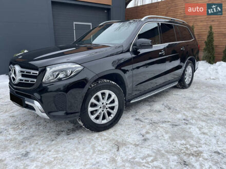 Чорний Мерседес ГЛС-Класс, об'ємом двигуна 3 л та пробігом 50 тис. км за 41500 $, фото 1 на Automoto.ua