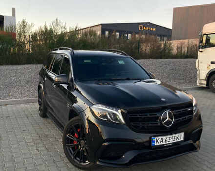 Черный Мерседес ГЛС-Класс, объемом двигателя 5.46 л и пробегом 108 тыс. км за 39999 $, фото 1 на Automoto.ua