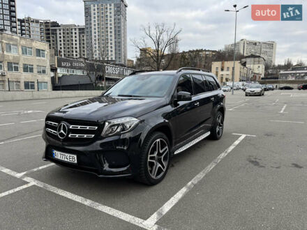 Черный Мерседес ГЛС-Класс, объемом двигателя 2.99 л и пробегом 131 тыс. км за 49500 $, фото 1 на Automoto.ua