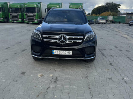 Мерседес ГЛС-Класс 2018 у Києві на Automoto.ua Чорний Мерседес ГЛС-Класс, об'ємом двигуна 2.99 л та пробігом 157 тис. км за 44000 $, фото 1 на Automoto.ua