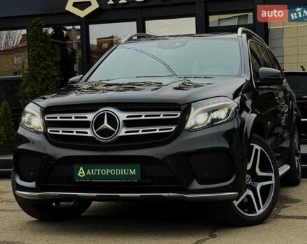 Черный Мерседес ГЛС-Класс, объемом двигателя 2.99 л и пробегом 120 тыс. км за 54999 $, фото 1 на Automoto.ua