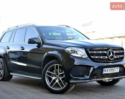 Черный Мерседес ГЛС-Класс, объемом двигателя 3 л и пробегом 77 тыс. км за 29999 $, фото 1 на Automoto.ua