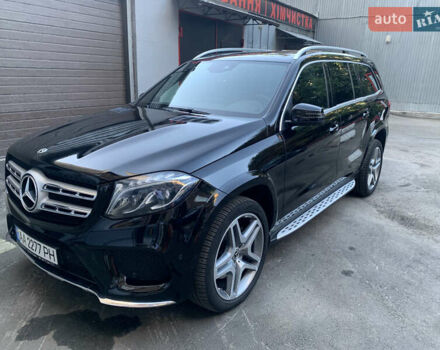 Черный Мерседес ГЛС-Класс, объемом двигателя 2.99 л и пробегом 53 тыс. км за 52900 $, фото 1 на Automoto.ua