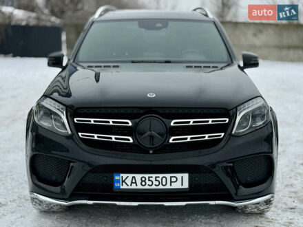 Черный Мерседес ГЛС-Класс, объемом двигателя 3 л и пробегом 200 тыс. км за 38999 $, фото 1 на Automoto.ua