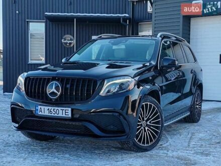Черный Мерседес ГЛС-Класс, объемом двигателя 3 л и пробегом 126 тыс. км за 39100 $, фото 1 на Automoto.ua