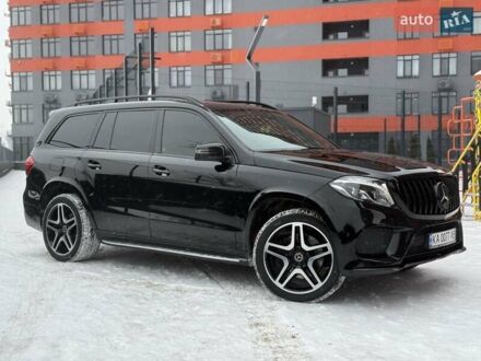 Черный Мерседес ГЛС-Класс, объемом двигателя 2.99 л и пробегом 90 тыс. км за 45700 $, фото 1 на Automoto.ua