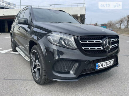 Мерседес ГЛС-Класс 2019 у Києві на Automoto.ua Чорний Мерседес ГЛС-Класс, об'ємом двигуна 3 л та пробігом 180 тис. км за 46500 $, фото 1 на Automoto.ua