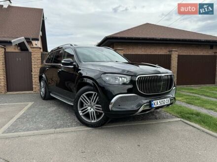 Мерседес ГЛС-Класс 2019 у Києві на Automoto.ua Чорний Мерседес ГЛС-Класс, об'ємом двигуна 3 л та пробігом 122 тис. км за 66000 $, фото 1 на Automoto.ua
